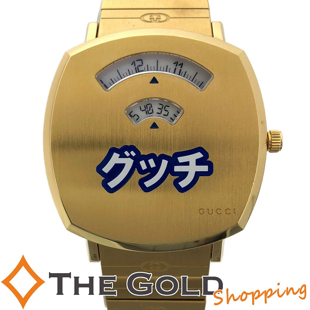 グッチ グリップ 35mm YA157410 ボーイズ 腕時計【Aランク】【中古】 