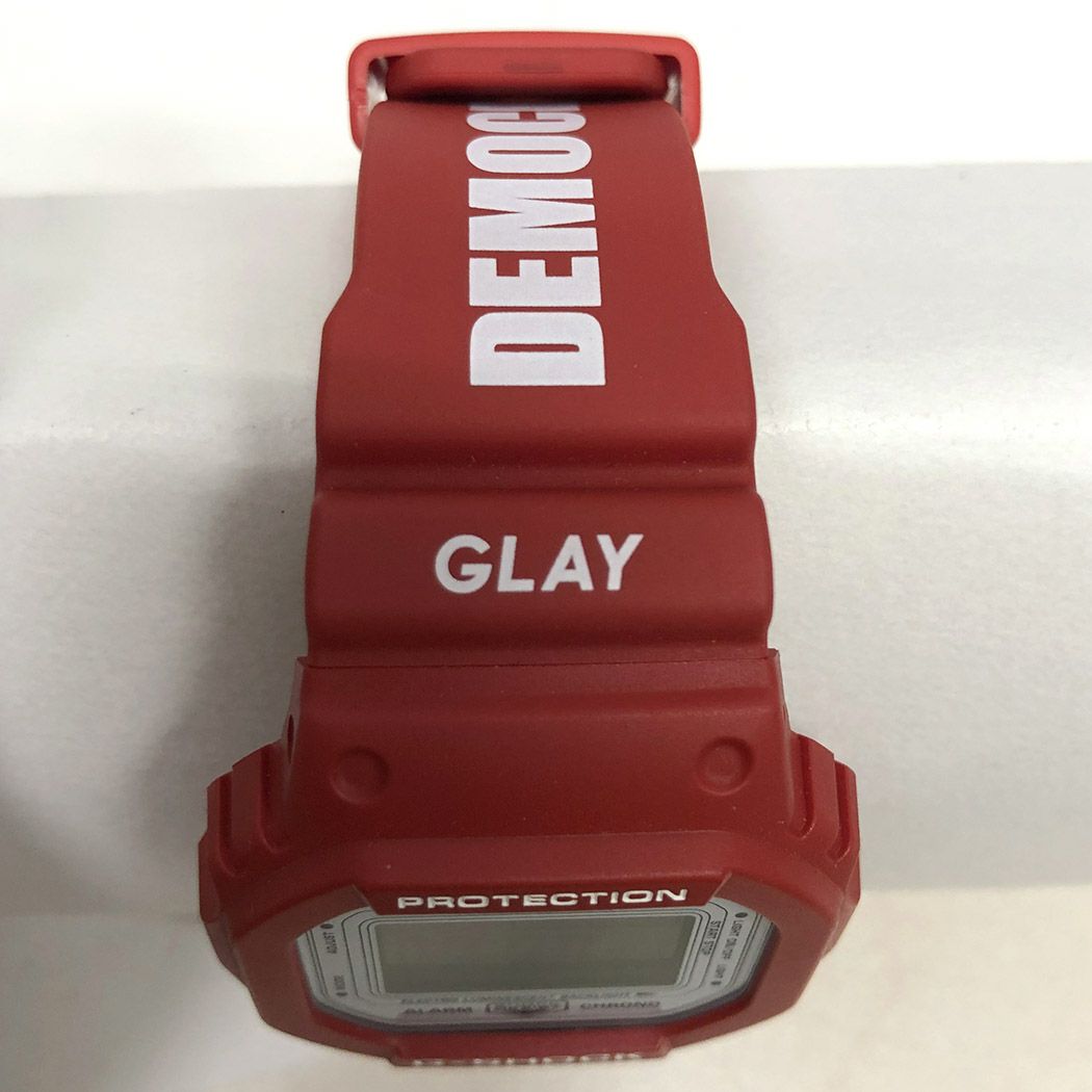 カシオ GLAY 25th Anniversary LIMITED G-SHOCK ”DEMOCRACY” DW-5600VT 