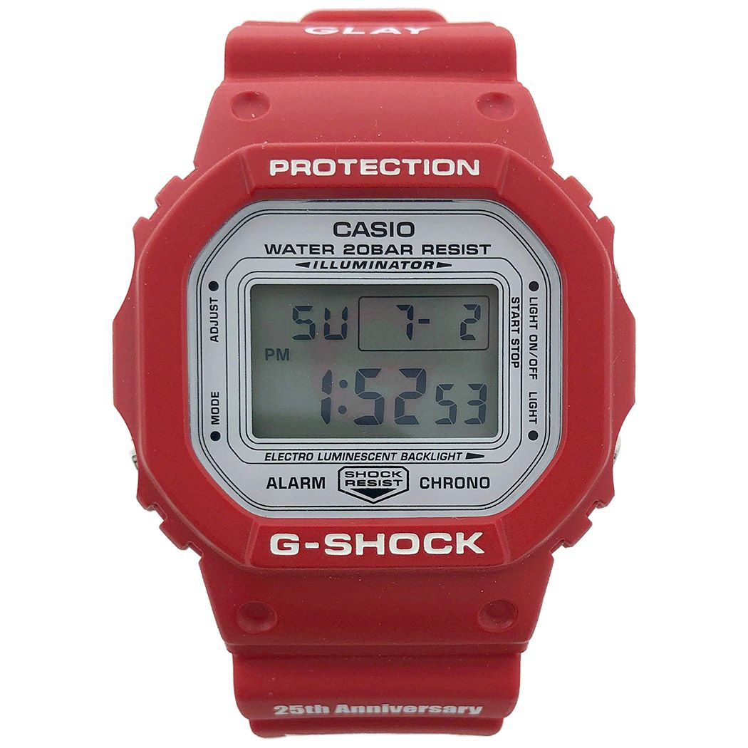 カシオ GLAY 25th Anniversary LIMITED G-SHOCK ”DEMOCRACY” DW-5600VT 