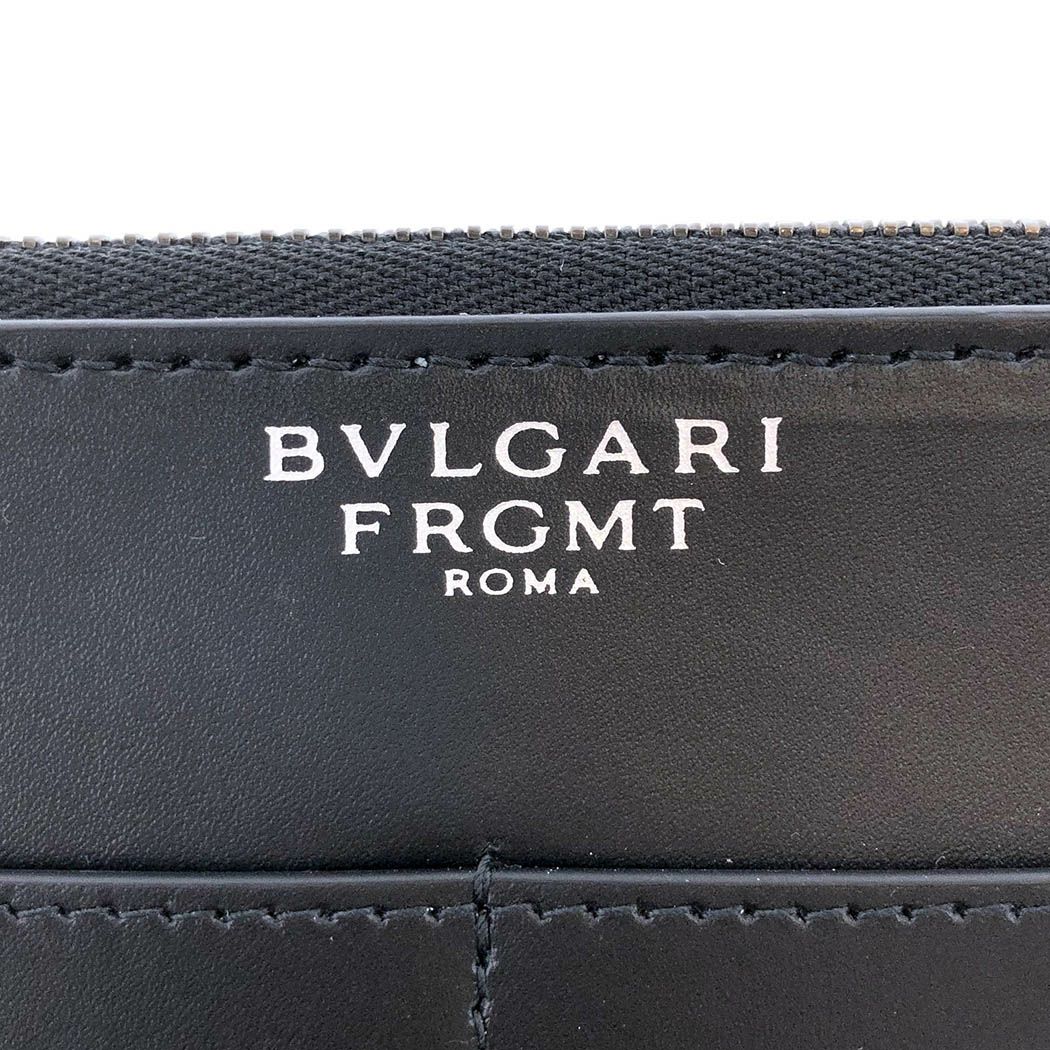 ブルガリ BVLGARI × FRAGMENT クラッチバッグ 290786 レザー 藤原