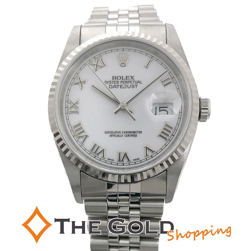 ROLEX DATEJUST 16234 3コマ - 時計