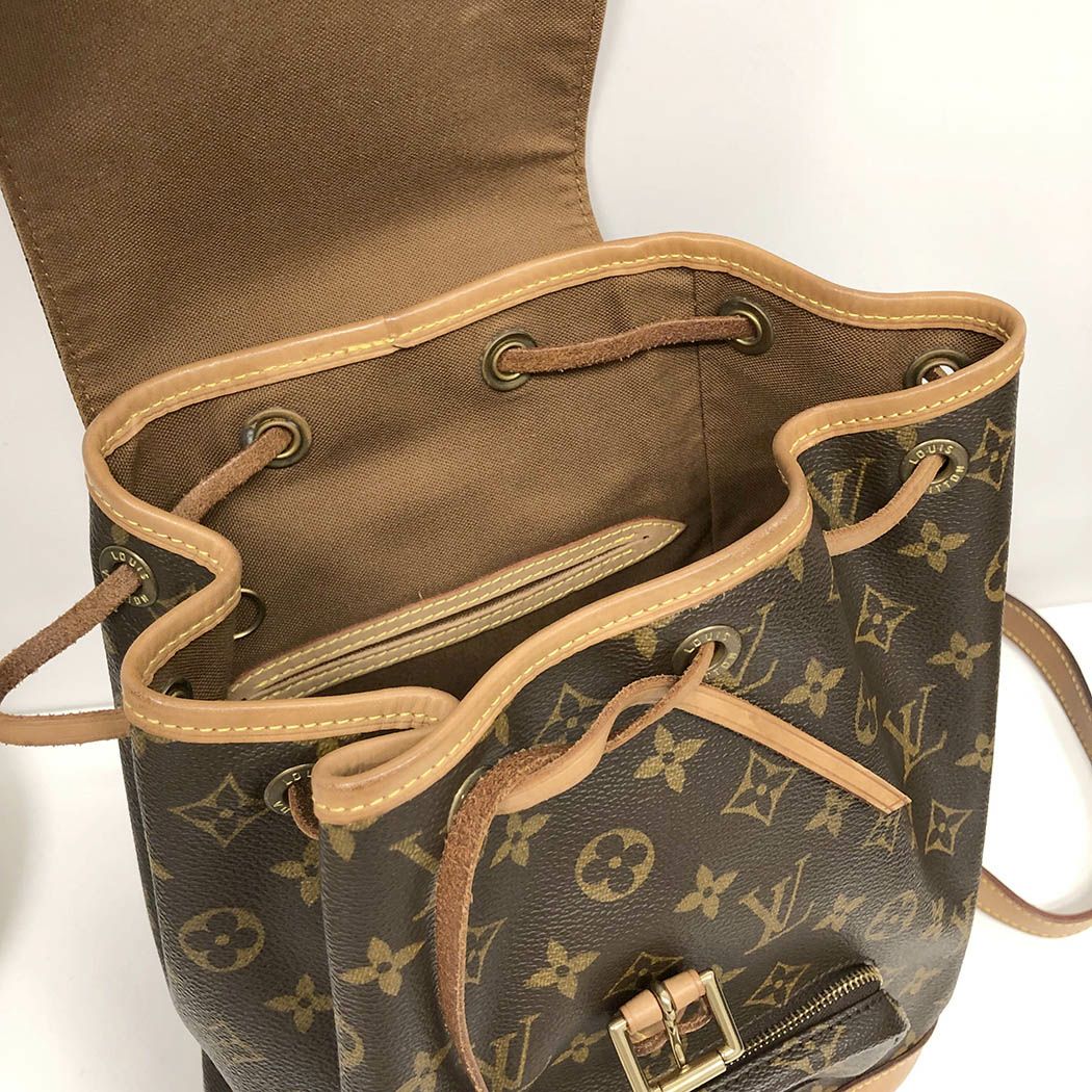 LOUIS VUITTON モンスリPM M51137 モノグラム ヴィンテージ 巾着