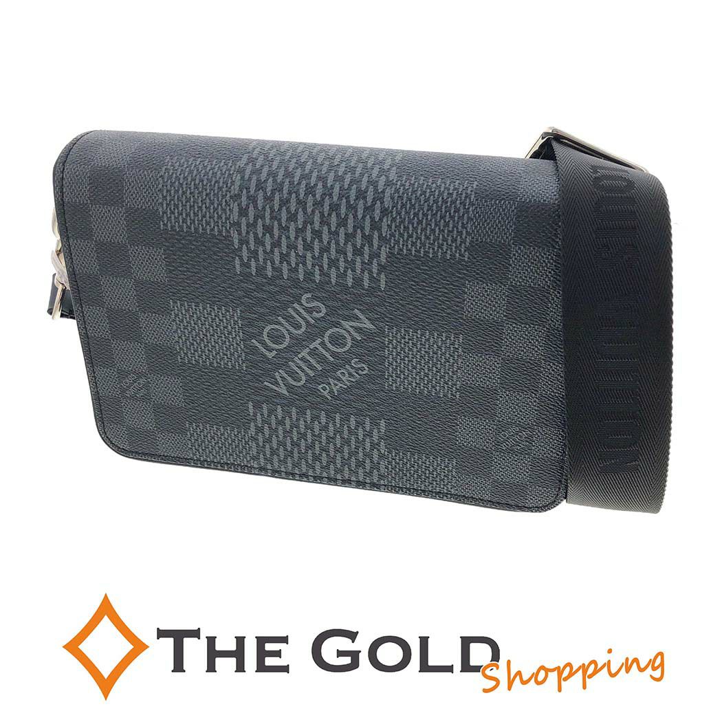 【新品同様】ルイヴィトン N50013 ダミエグラフィット3D ショルダーバッグ LOUIS VUITTON ルイ ヴィトン バッグ ダミエ グラフィット 3D