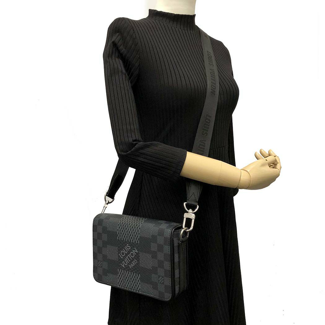 【新品同様】ルイヴィトン N50013 ダミエグラフィット3D ショルダーバッグ LOUIS VUITTON 新品同様品 ルイヴィトン ダミエグラフィット3D