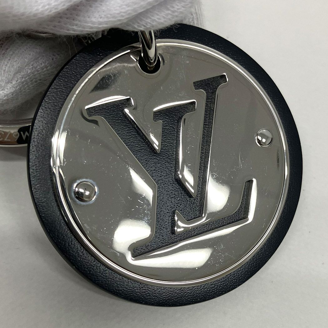 Louis Vuitton ブラックメタルキーホルダー Louis Vuitton ブラックメタルキーホルダー