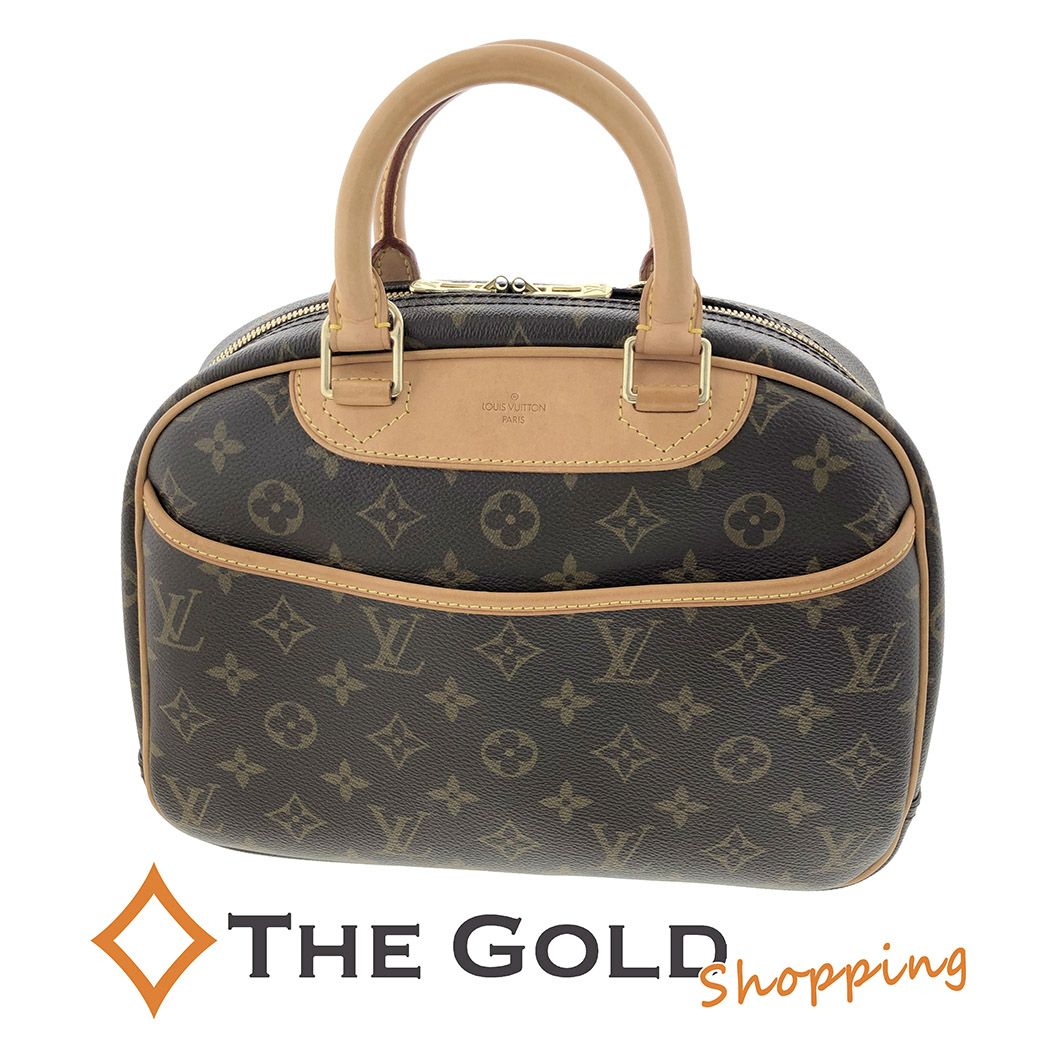 LOUIS VUITTON ドーヴィル M42228 モノグラム キャンバス ブラウン 