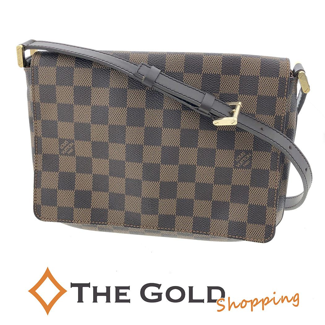 LOUIS VUITTON ミュゼットタンゴ ショート N51255 ダミエ エベヌ  