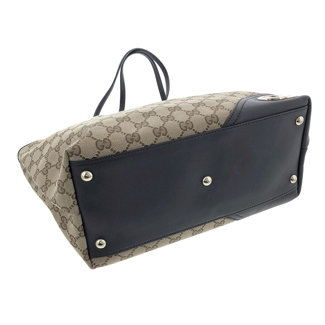 GUCCI トートバッグ 169946 ニューブリット GGキャンバス
