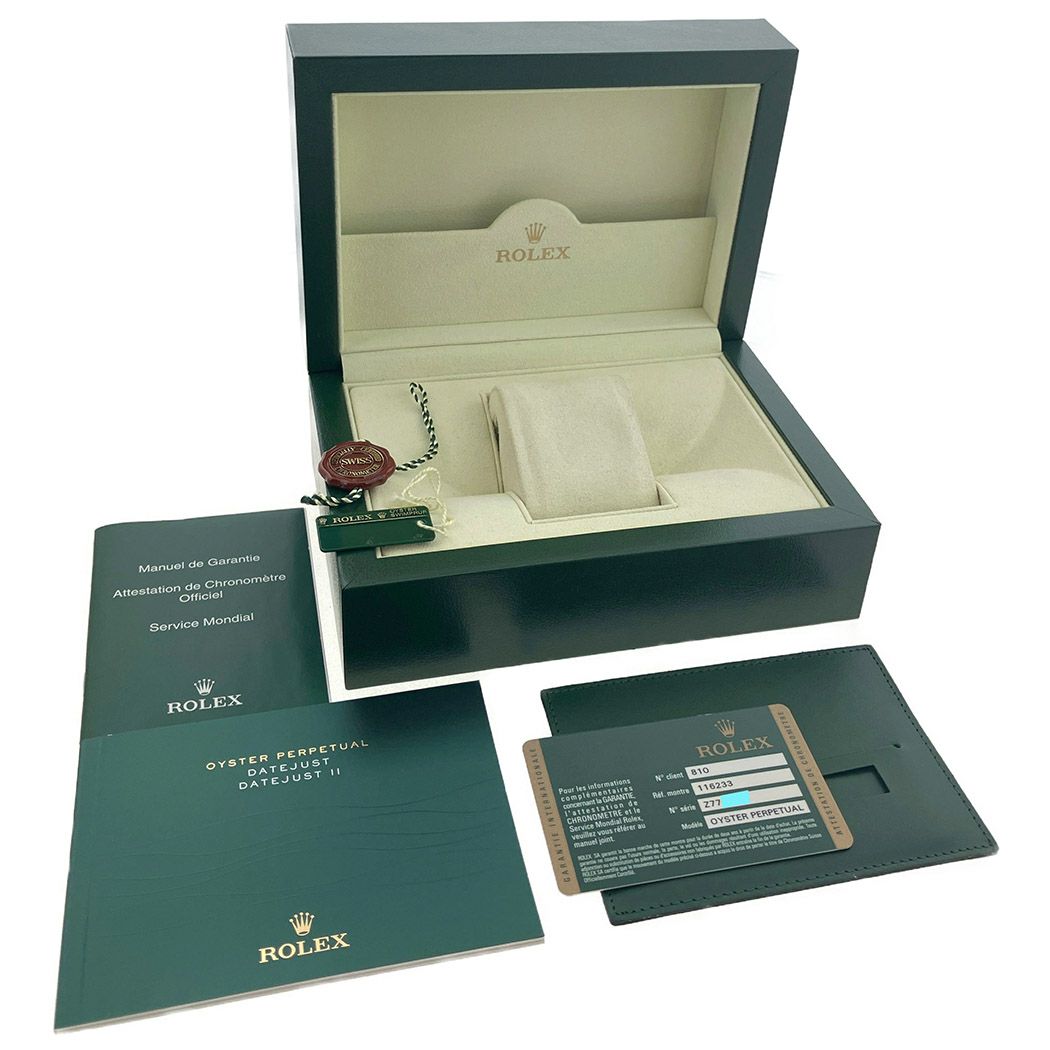 ROLEX デイトジャスト 116233G Z番 仕上げ済 コンピュータ 36mm ROLEX デイトジャスト 116233G Z番 仕上げ済 コンピュータ 36mm