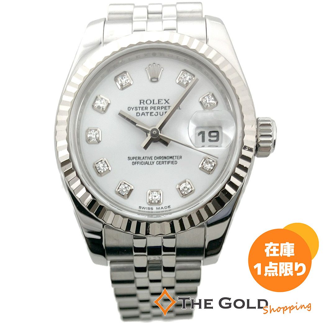 69163 ホワイト ROLEX（ロレックス）デイトジャスト 中古 | 東京