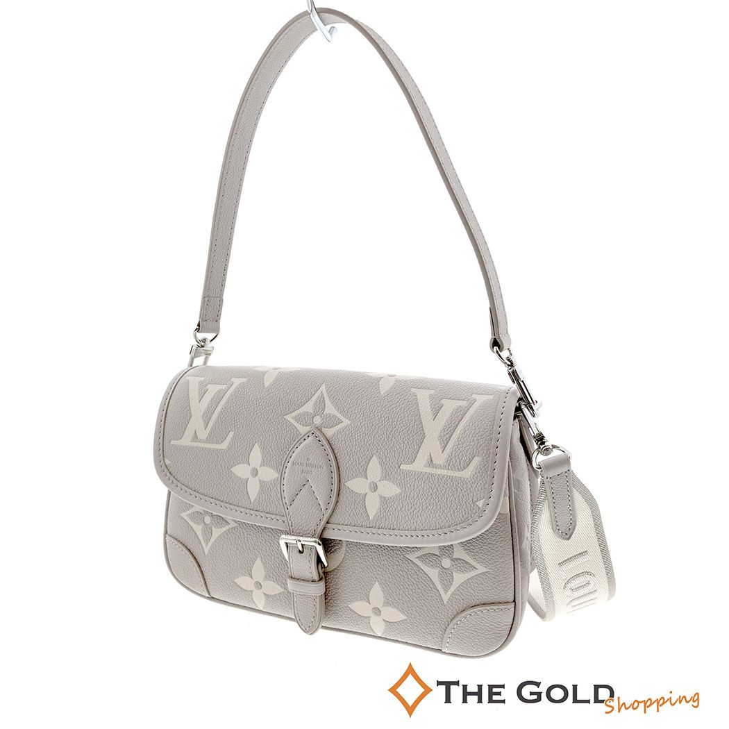 LOUIS VUITTON - 中古 ルイ ヴィトン LOUIS VUITTON GI0251 レディース オブジェ ホワイト/グレー/ベージュ/ブラウン/ダークブラウン モノグラムキャンバス/レザー 中古 ルイ ヴィトン LOUIS VUITTON GI0251 レディース オブジェ