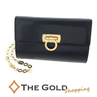 【美品✨Salvatore Ferragamo ゴールドリボンベルト イエロー 美品✨Salvatore Ferragamo ゴールドリボンベルト イエロー