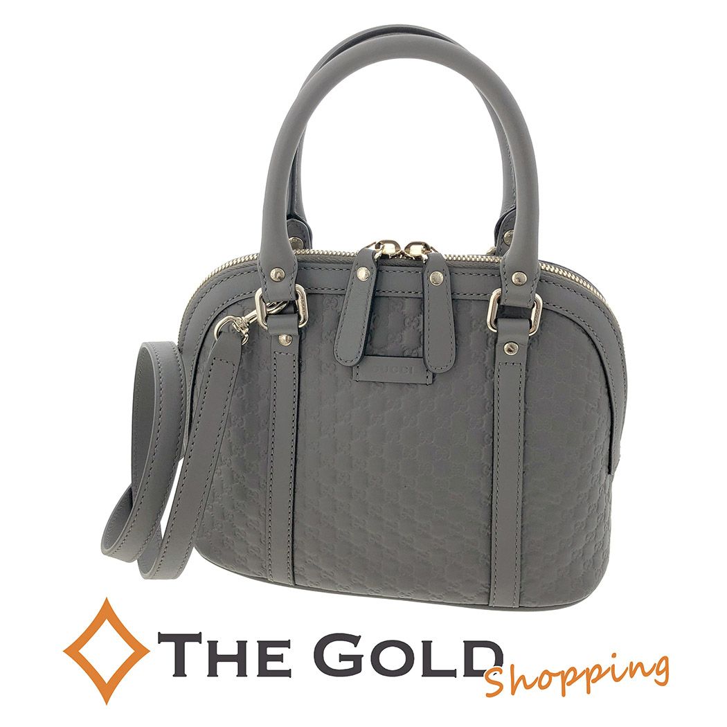 GUCCI 2WAYショルダーバッグ 449654 ハンドバッグ マイクログッチシマ  