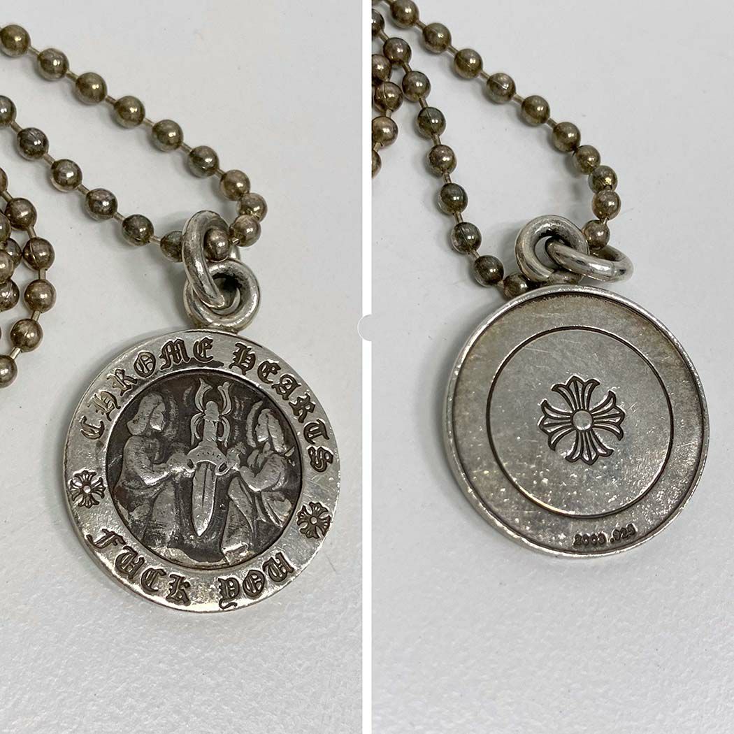 CHROME HEARTS 銀座店 クロムハーツ キーリング用 エンジェルメダル  