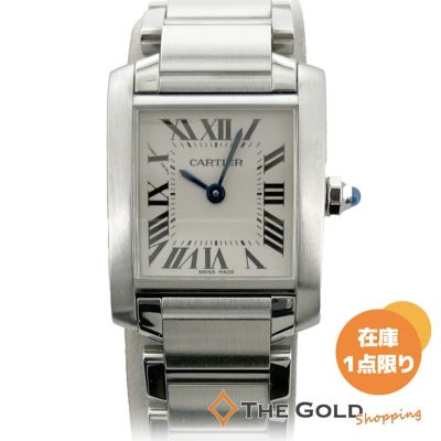 COCOA　Cartier クォーツ時計 シルバー/ブラック Cartier Must 21 Chronoscaph , Stainless Steel, Black dial, Black