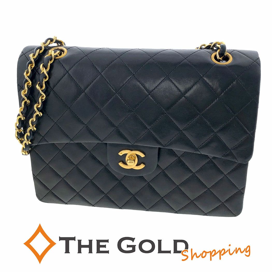 レア⭐︎CHANEL ラフィア素材GOLDチェーンバッグ CHANEL】シャネル