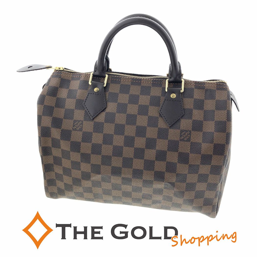 LOUIS VUITTON スピーディ30 N41531 ダミエ エベヌ ブラウン ミニ