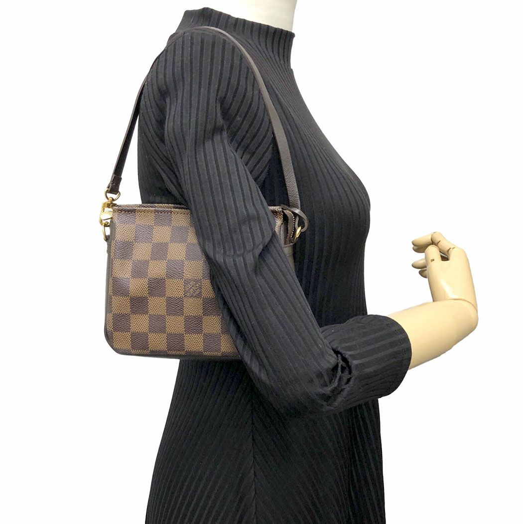 LOUIS VUITTON トゥルースメイクアップ N51982 ダミエ エベヌ ブラウン