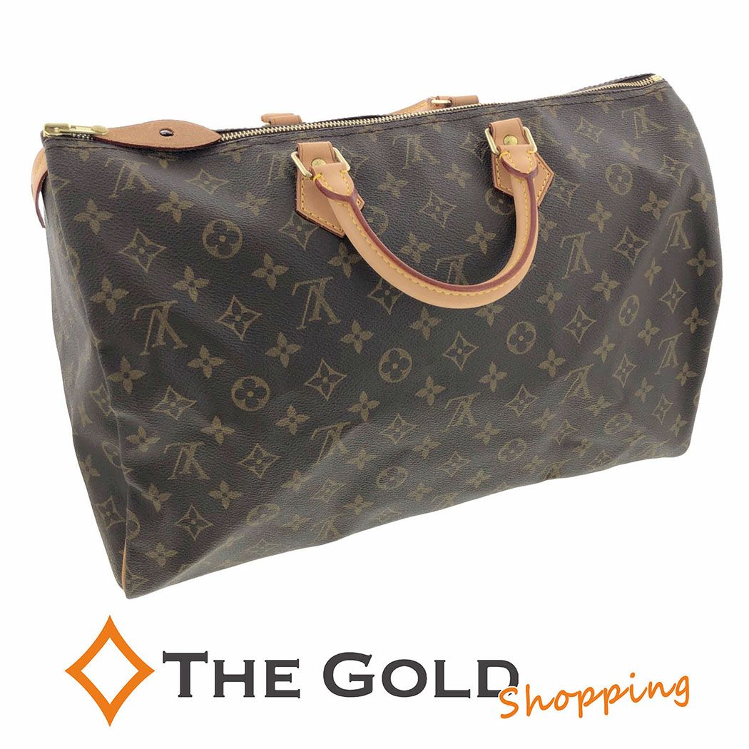 LOUIS VUITTON スピーディ40 M41522 モノグラム キャンバス ブラウン