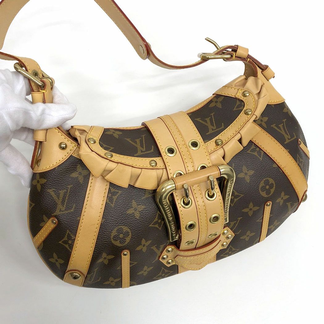LOUIS VUITTON レオノール M92394 モノグラム キャンバス ブラウン