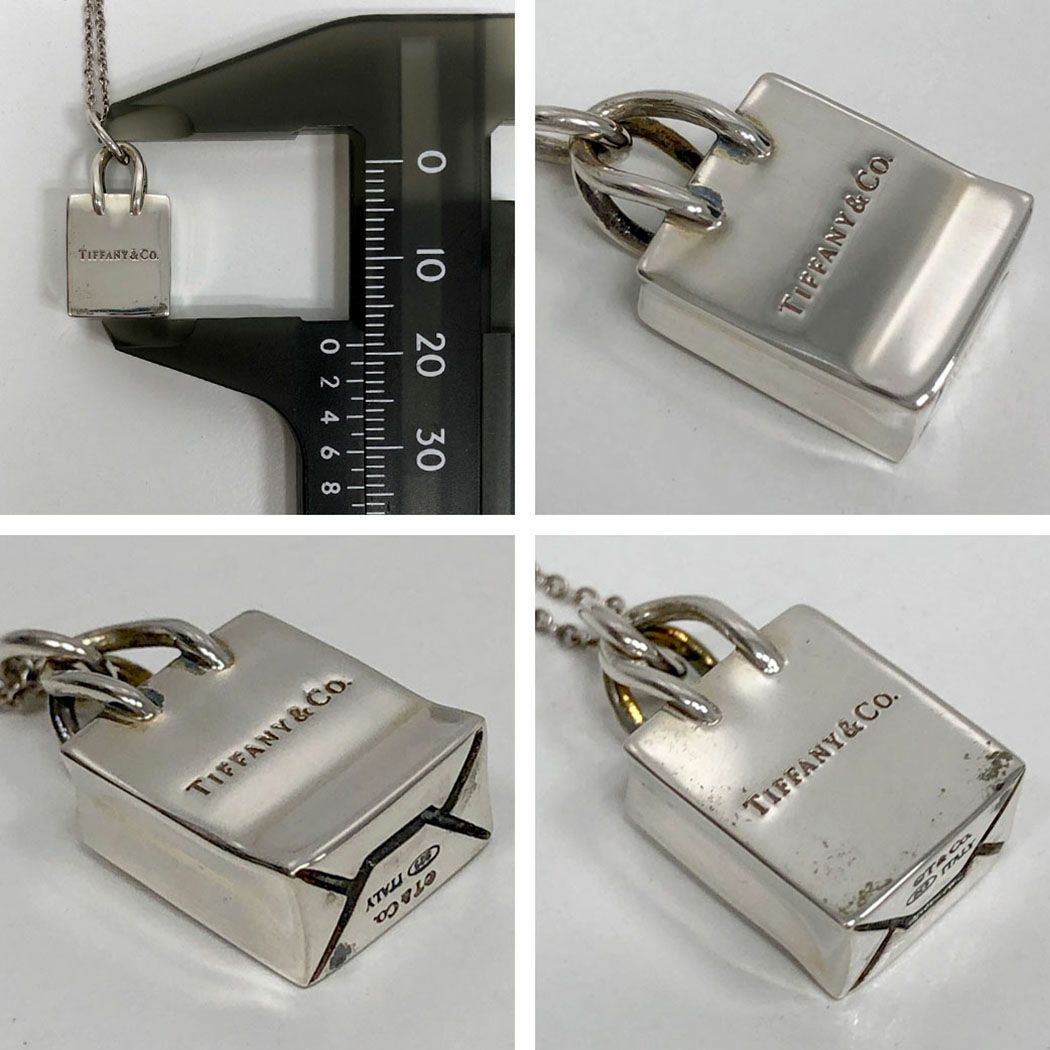 Tiffany&Co. ショッピングバッグ ネックレス 41.5cm 925 シルバー