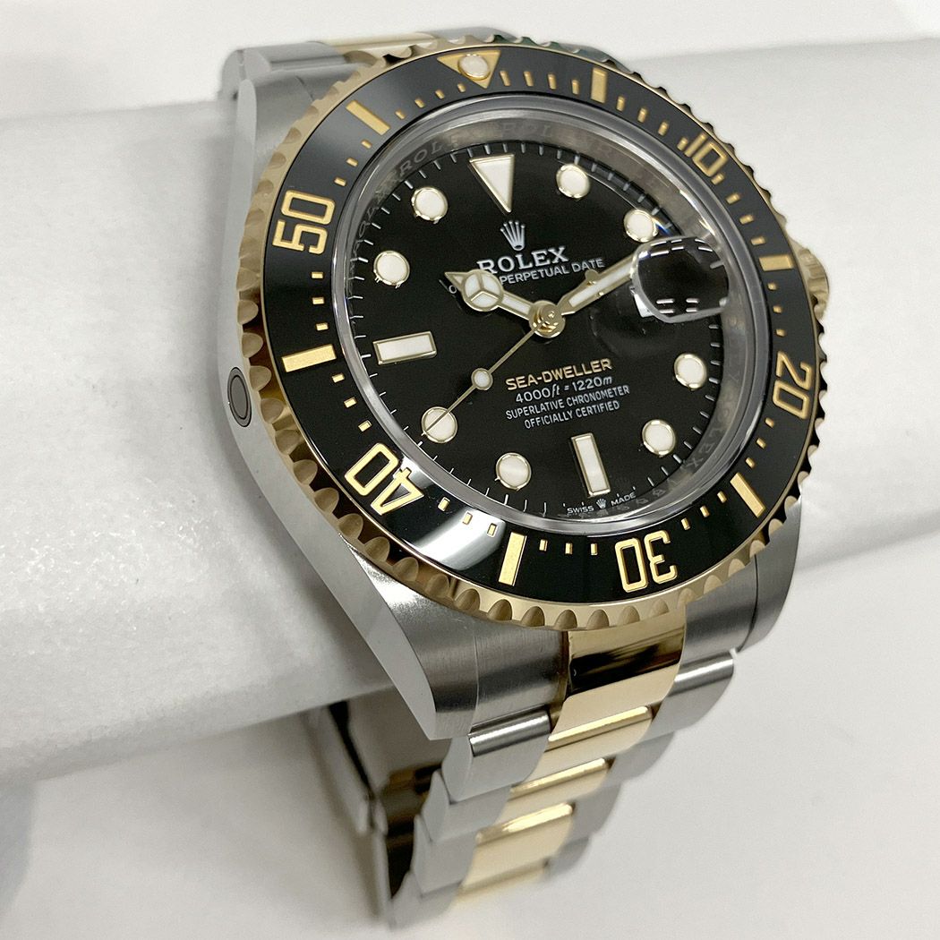 直筆サイン入り写真 プリヤンカー・チョープラー 俳優/フレーム別/SA鑑定済 ROLEX シードゥエラー 126603 43mm 2024年 YG SS コンビ 自動巻き