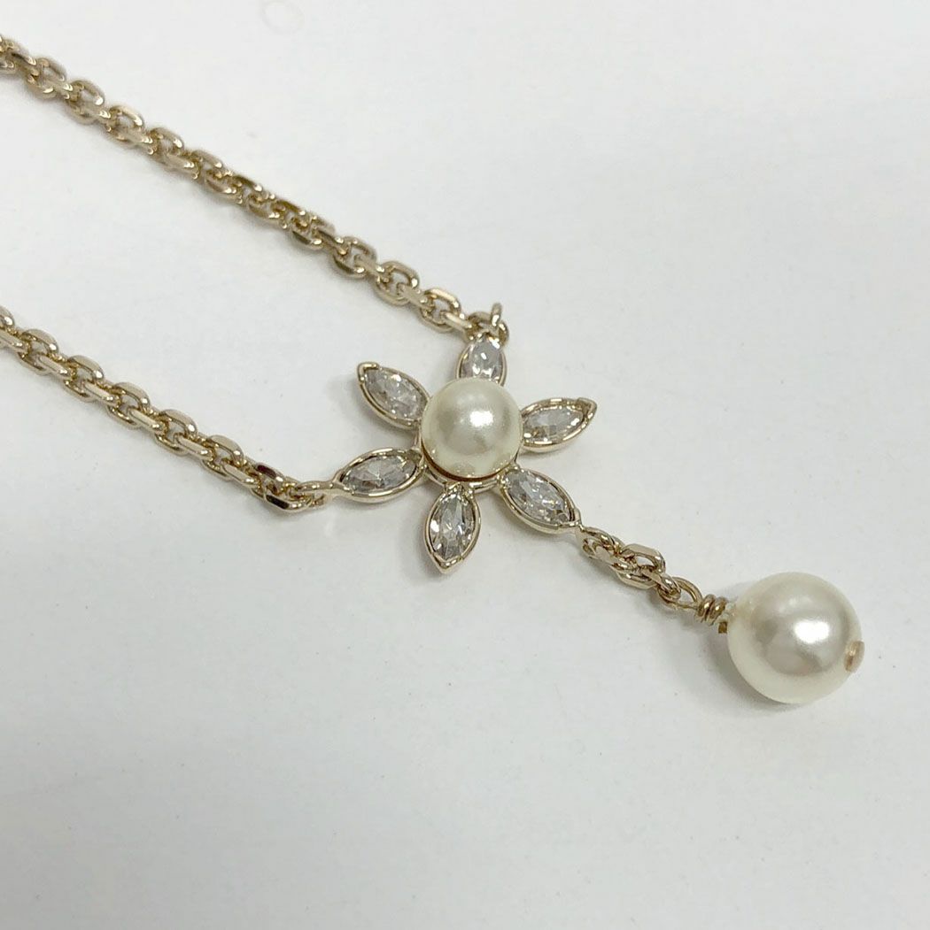 Christian Dior Bloom in Dior ネックレス フラワー GP ゴールドトーン