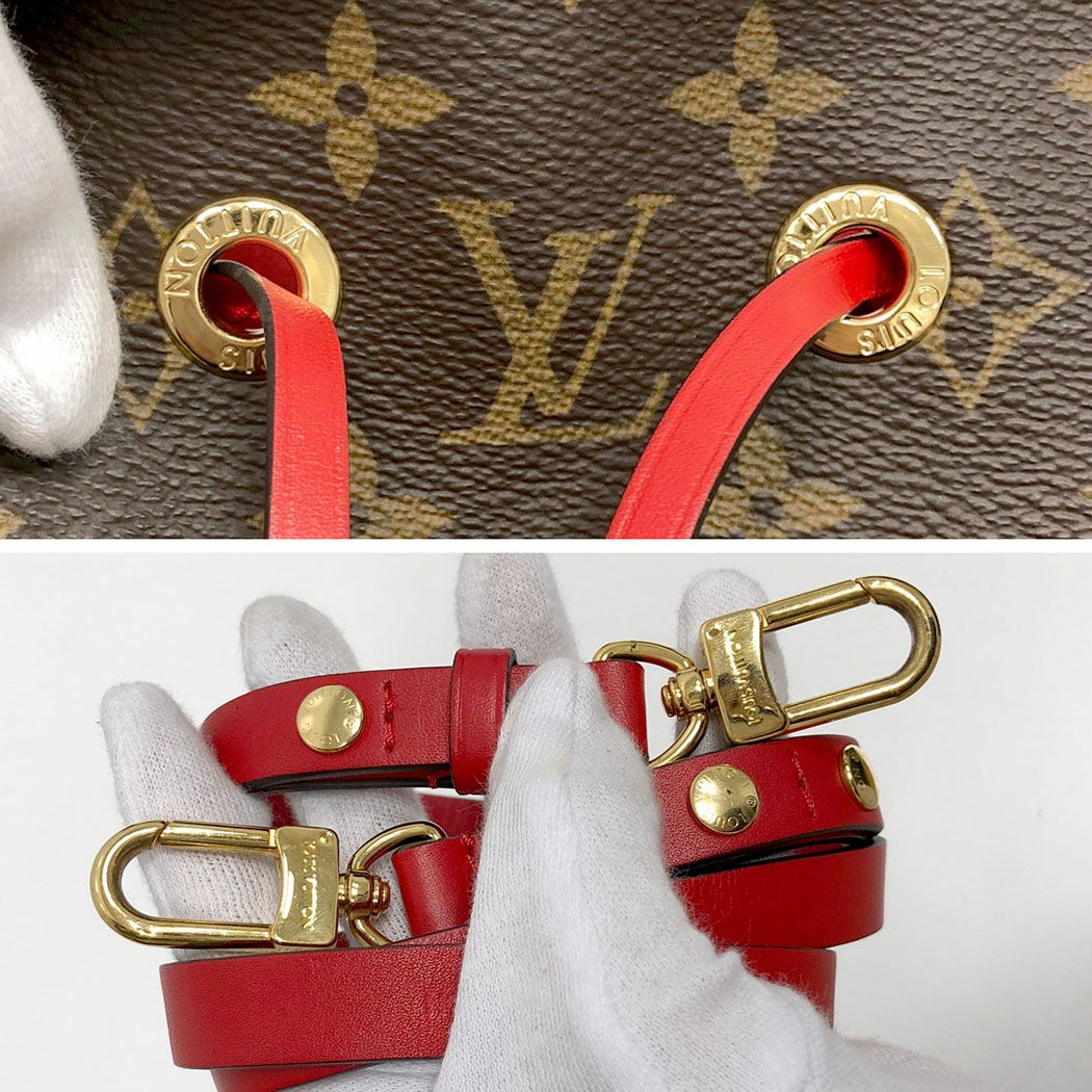 LOUIS VUITTON ネオノエ M44021 モノグラム キャンバス コクリコ 2WAY