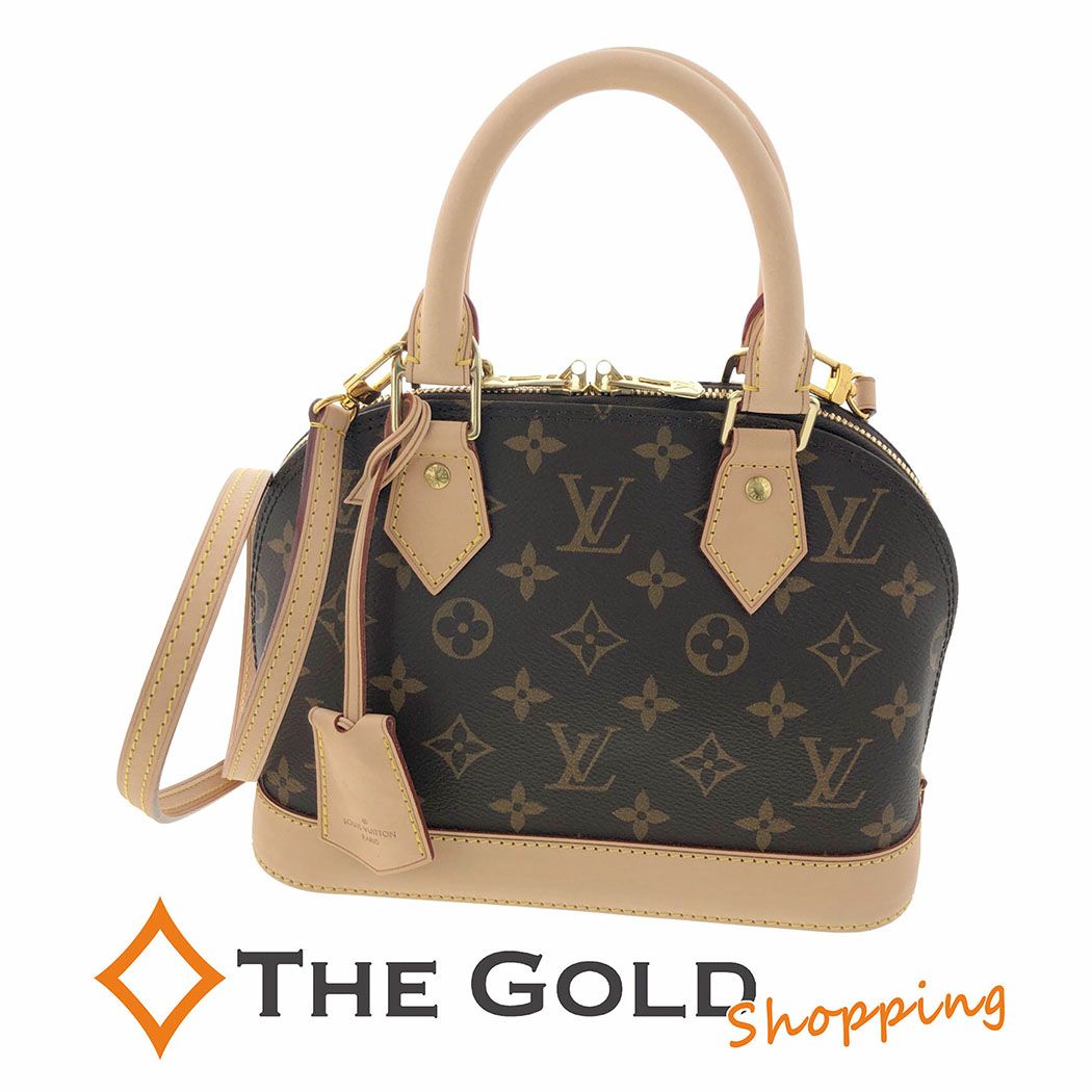 LOUIS VUITTON アルマBB M53152 モノグラム キャンバス ブラウン 2WAY